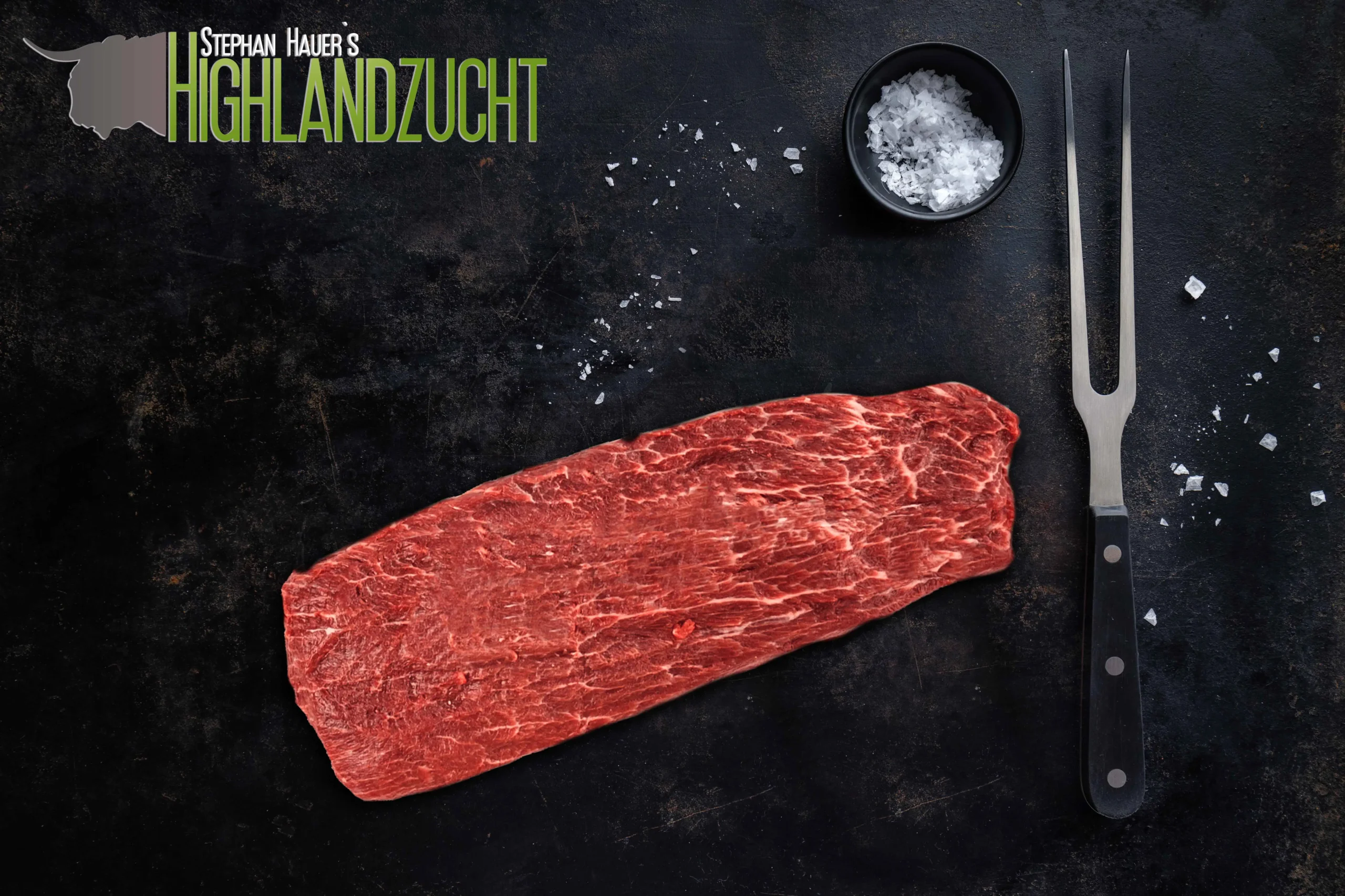 Stephan Hauer Highlandzucht Flat Iron Steak