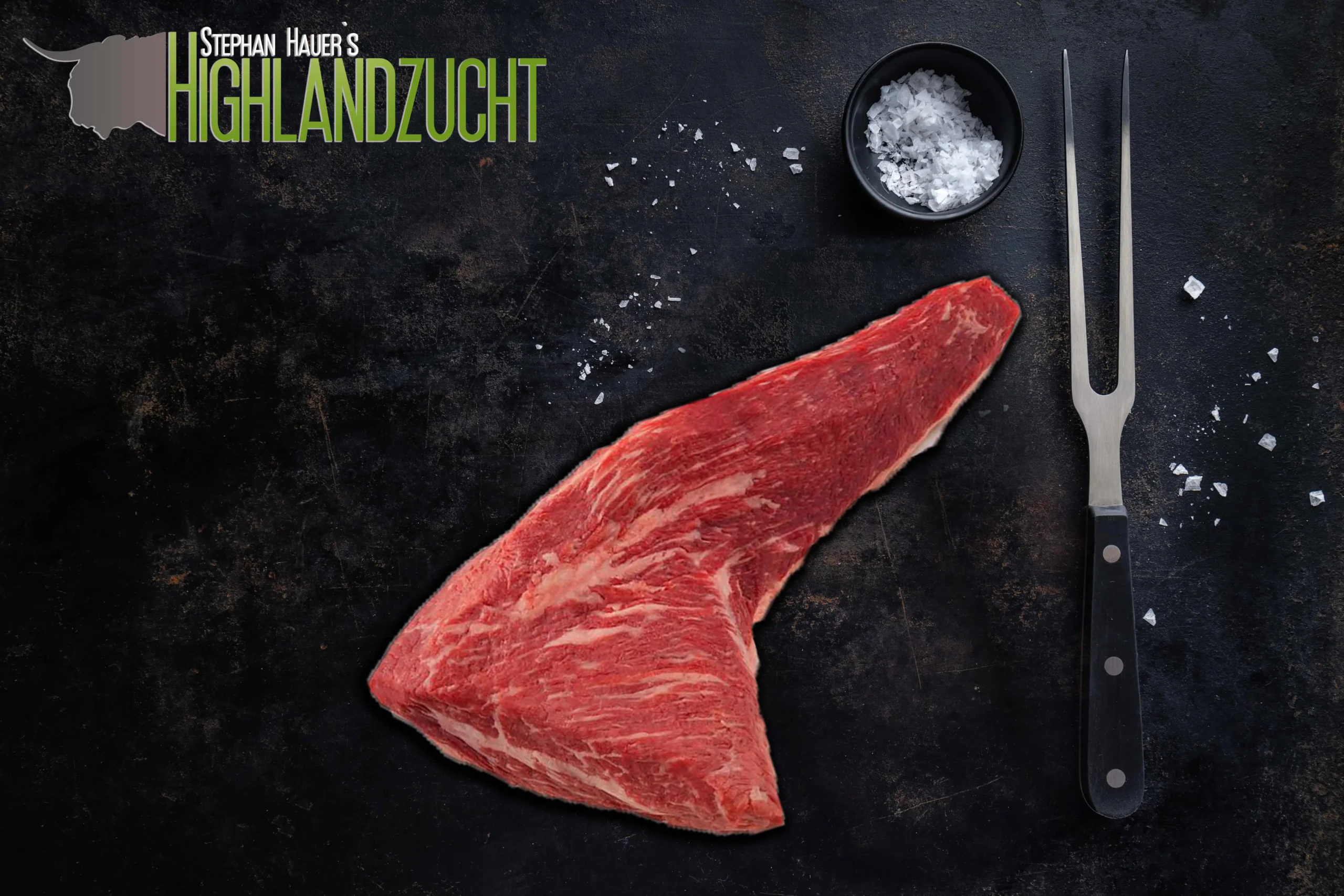 Stephan Hauer Highlandzucht Tri Tip Steak