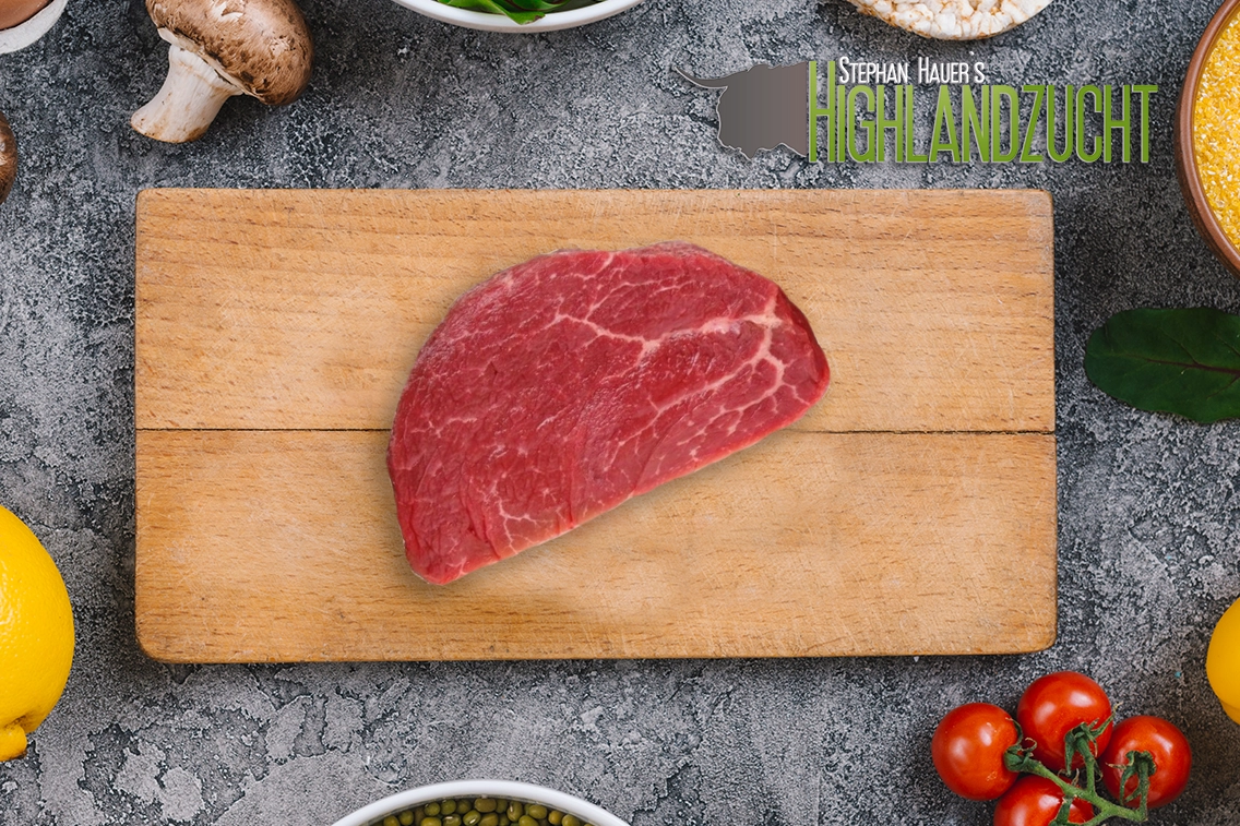 Stephan Hauer Highlandzucht Filet Steak vom Simmentaler Weiderind