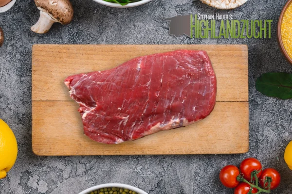 Stephan Hauer Highlandzucht Flank Steak vom Simmentaler Weiderind