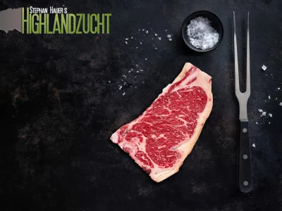 Stephan Hauer Highlandzucht Club Steak vom Schottischen Hochlandrind